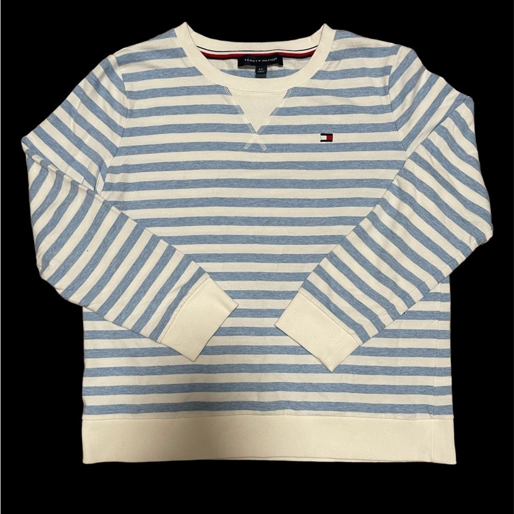 Tommy Hilfiger Stripped Top Crew Neck